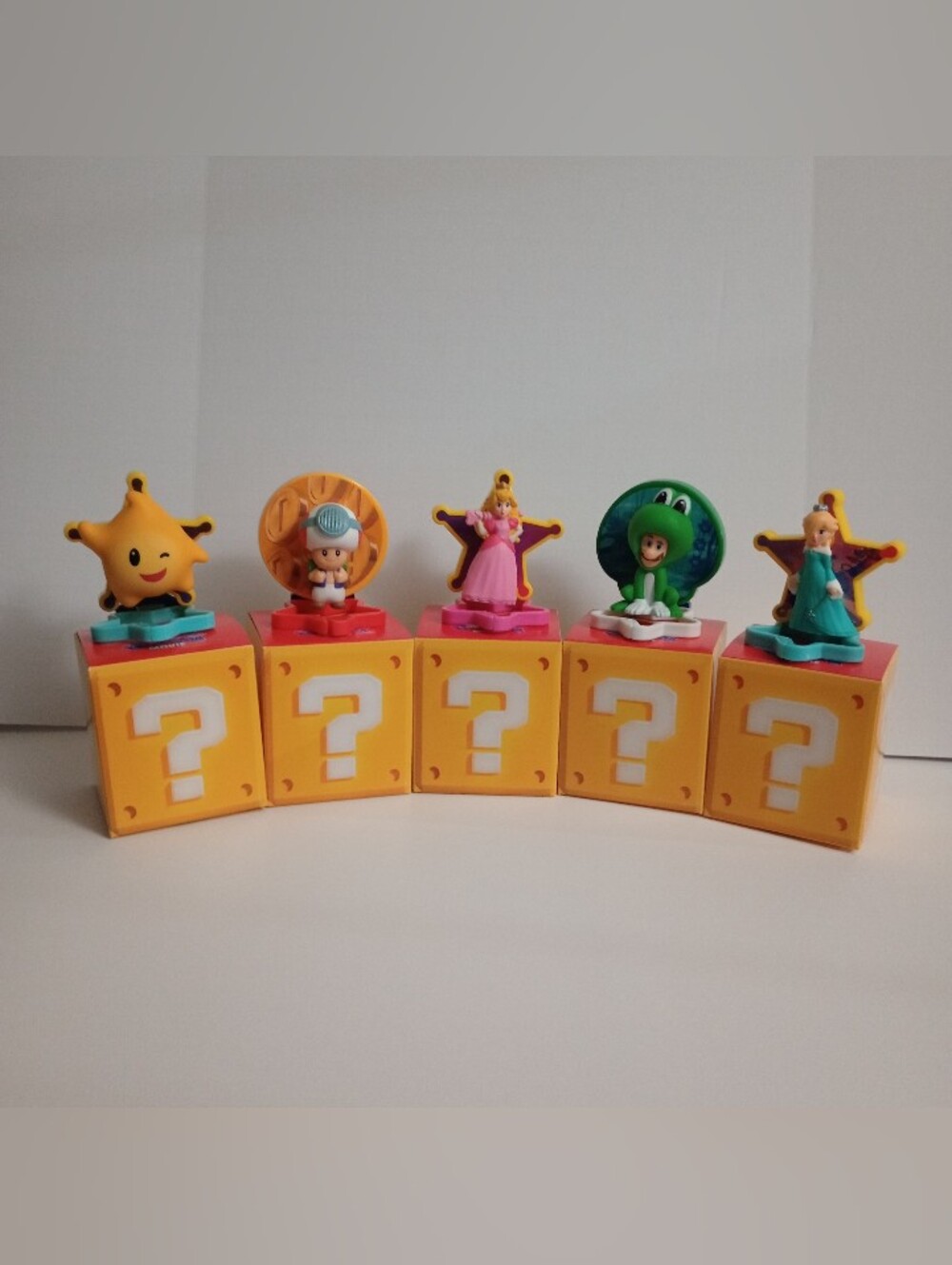 McDonald's Mario Galaxy Movie Happy Meal Toys 2026 - Mixed Lot Of 5